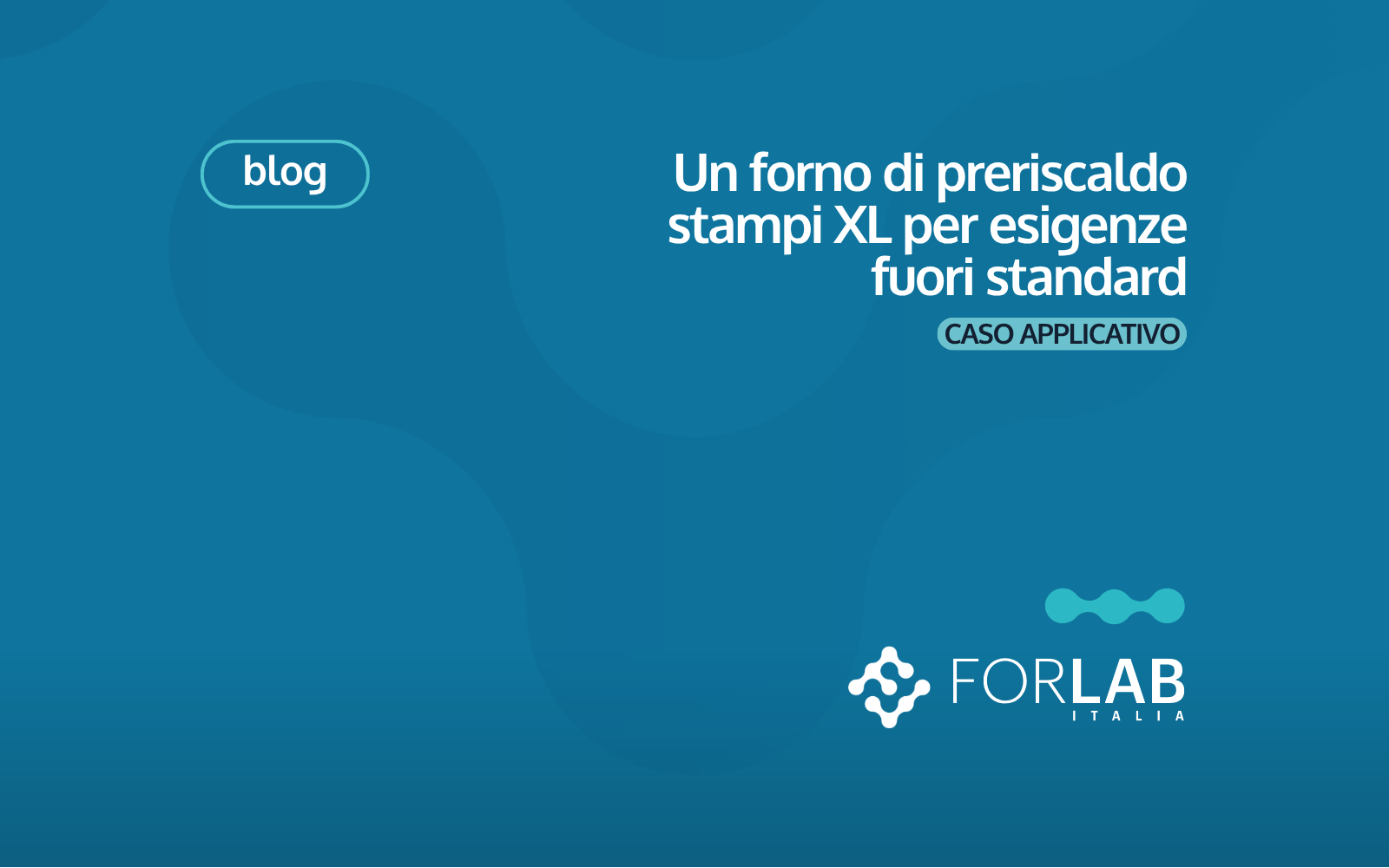 Un forno di preriscaldo stampi XL per esigenze fuori standard